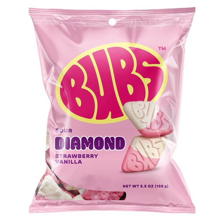 Grandpa Joe's Candy Shop - Wholesale Gummy - Bubs Combo 5.5oz Bag Display 4 flavors 8ea, 32ct2