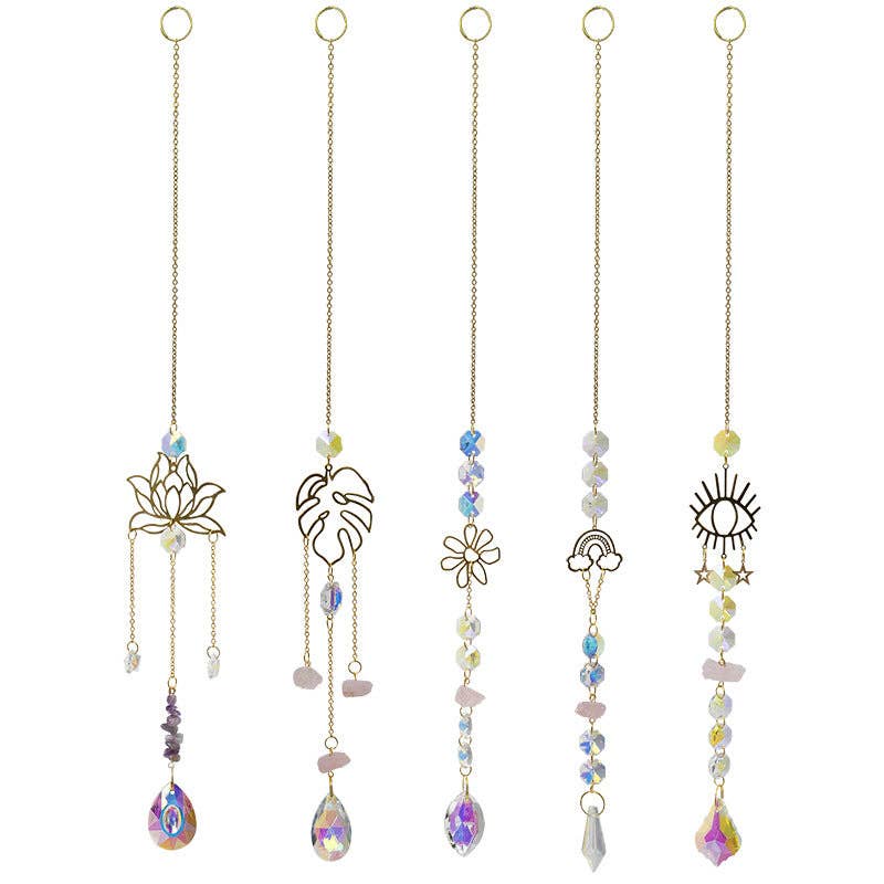 Dipped Shop - Wholesale Suncatcher - Hellow Out Hanging Crystal Decoration DPCD89