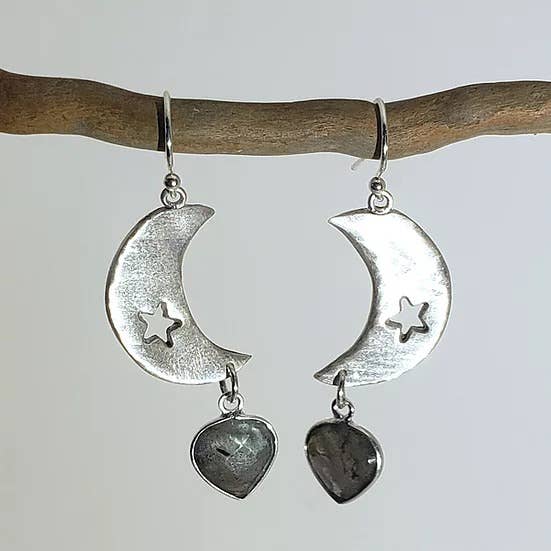 Maan- en sterdruppels voor wholesale door Moon Compass Studio