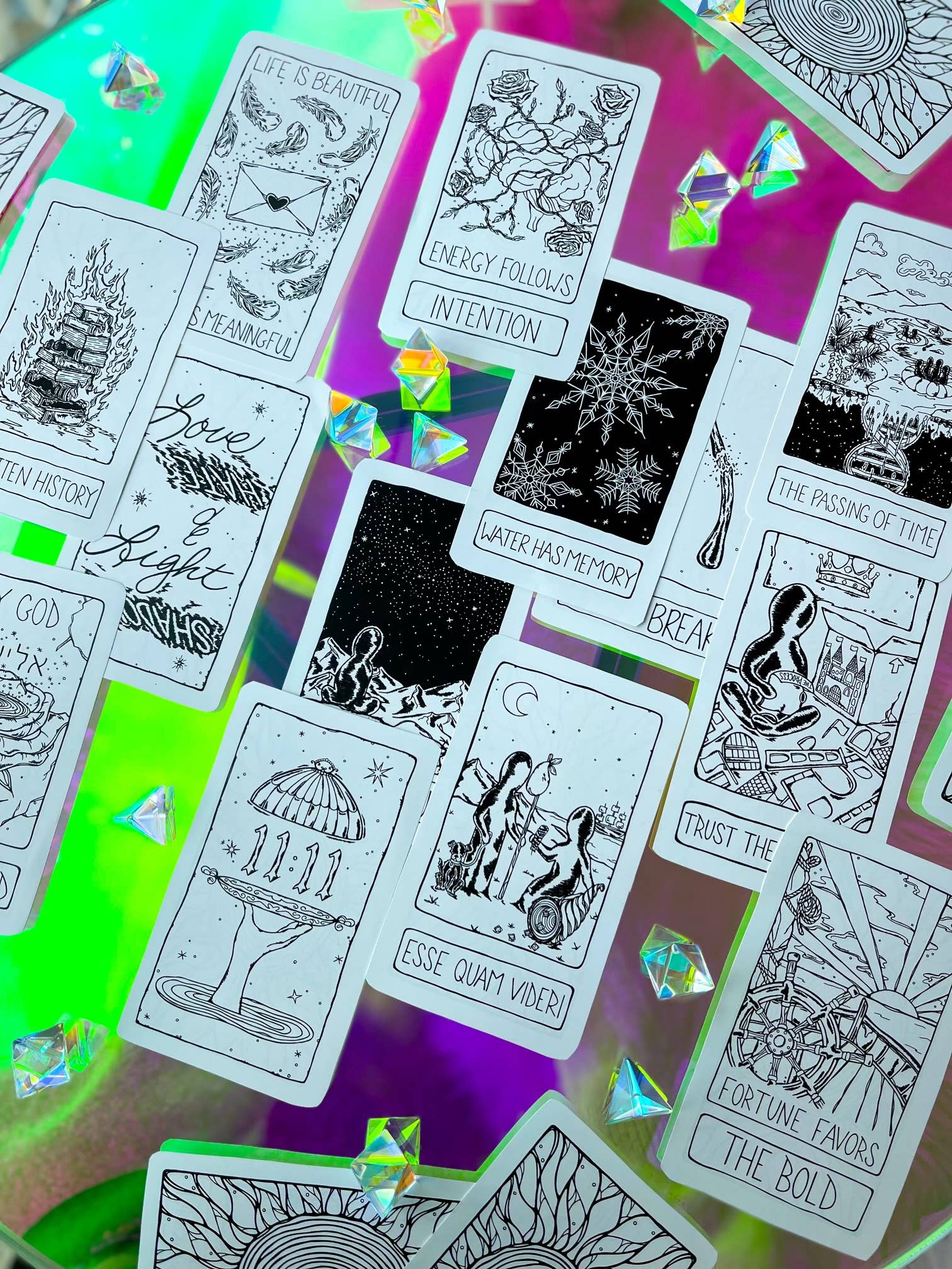 Everyday Magic - Venta al por mayor Cartas del tarot - Visiones en el espacio liminal - Oracle Deck4