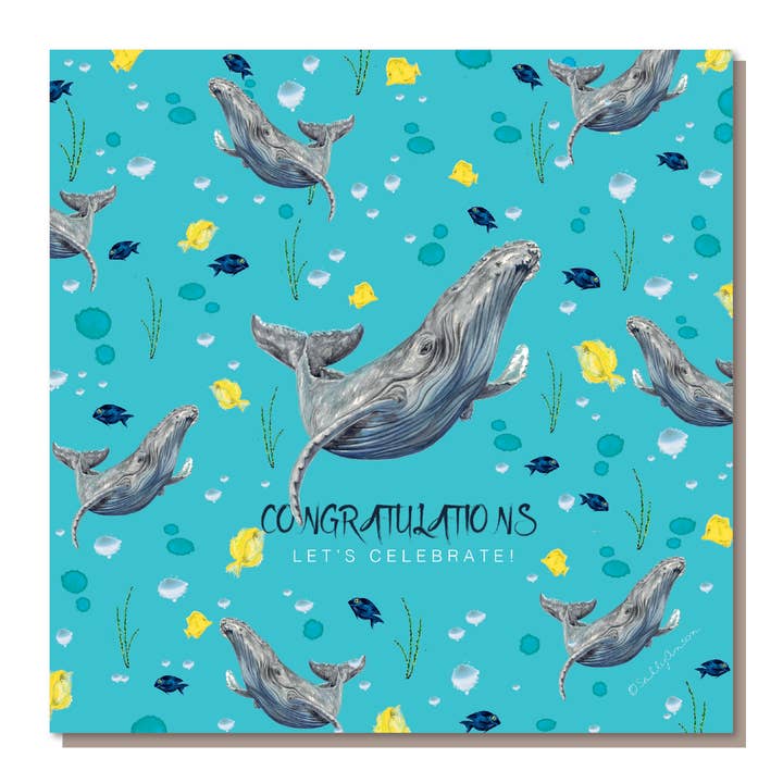 DD007 - Wal 'Glückwunsch' für den Großhandel von Sweet Design