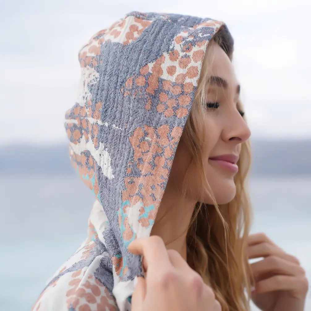 Bagno Milano - Vente Peignoir – femme - Collection de peignoirs et ponchos en peshtemal bio Bagno Milano16