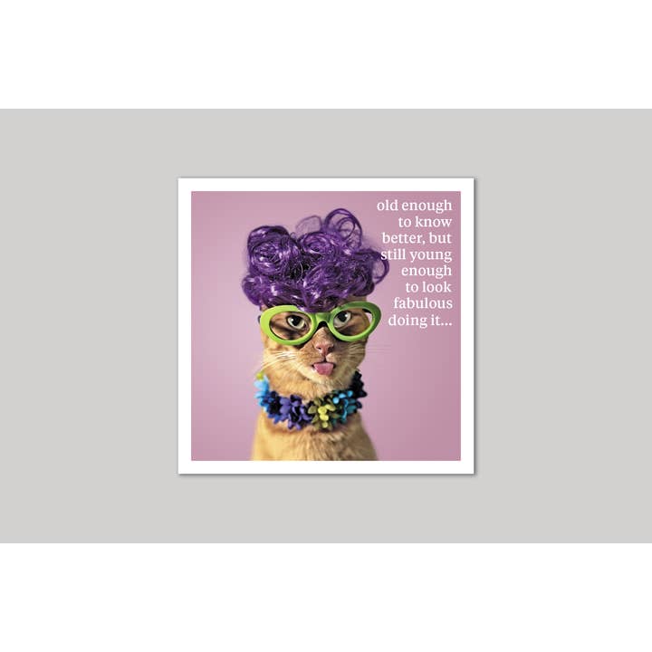 Still Young Greeting Card for wholesale by Icon