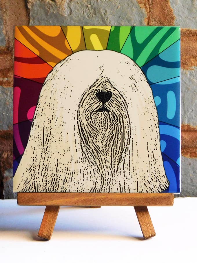 Lhasa Apso Keramikfliese für den Großhandel von Sabyloo