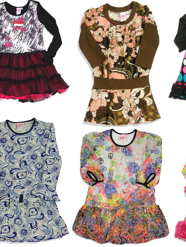 Eastern Off Price - Wholesale Dress - Kids - Lipstik Girl's Toddler - Size 16 Long Sleeve Dress - 6 Diffe6