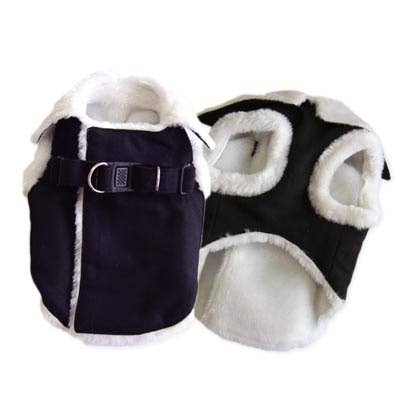 Dogo Pet - Wholesale Tuig voor huisdieren - Hond - Warme Haringsvest met Bontvoering3