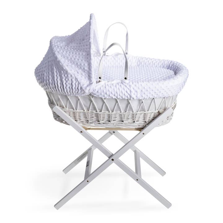 Clair De Lune - Wholesale Wieg - Baby - Kuiltje witte rieten Moses mand23
