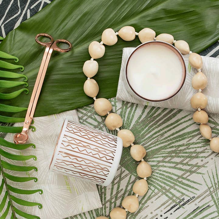 Rose Gold Wick Trimmer for wholesale by NOHO HOME by Jalene Kanani