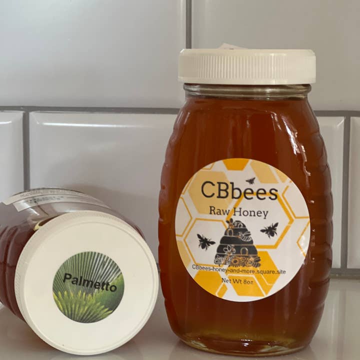 Miel de palmetto de Floride pour la vente par CBbees -honey and more