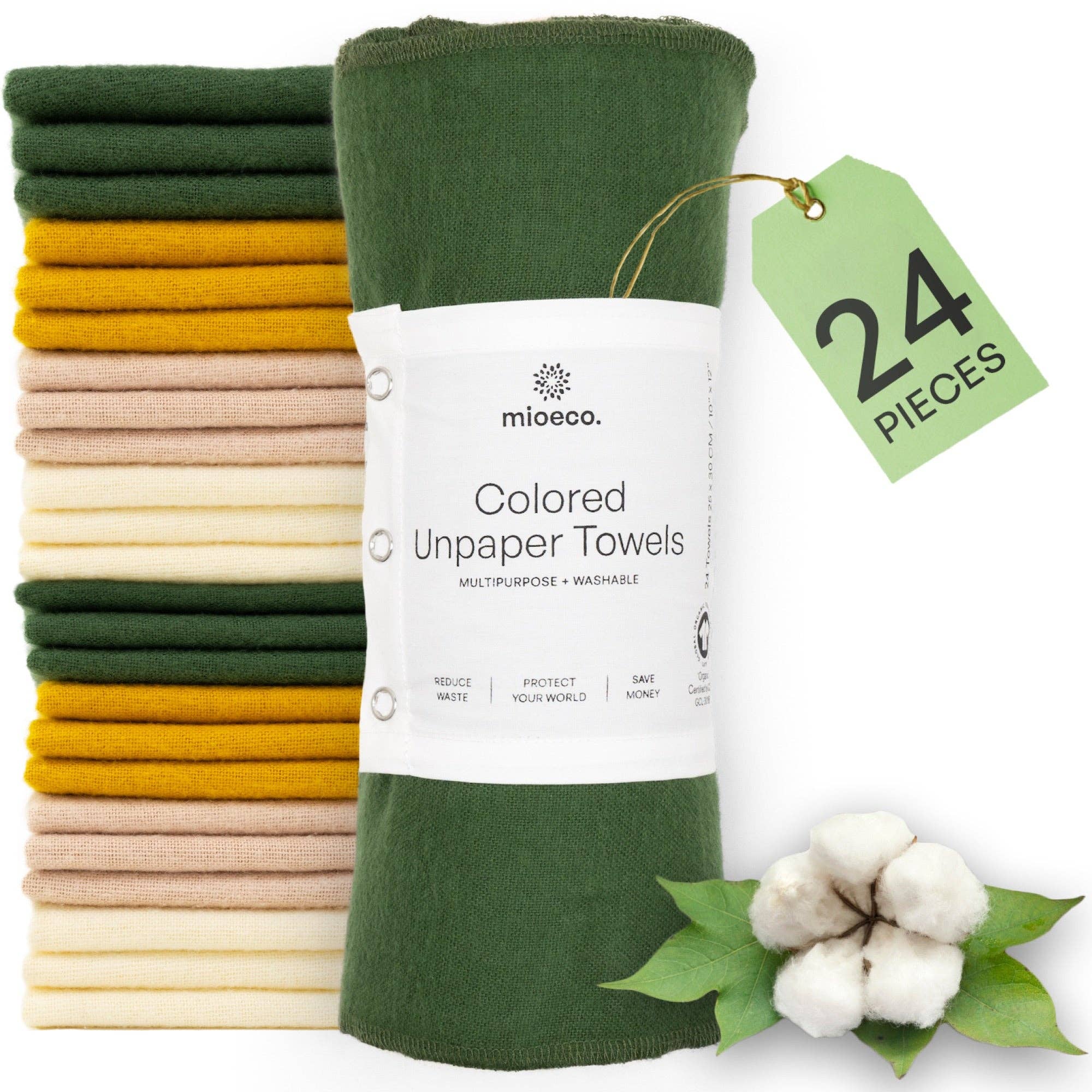 HAPPY SiNKS - Vente Torchon - Essuie-tout réutilisables – Écologiques, lavables et durables9