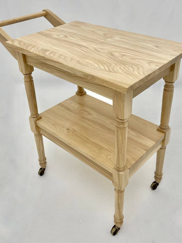 Farmhouse Furniture Tea Cart for wholesale by Oak & Post Furniture