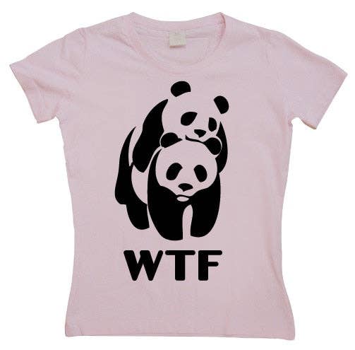 Hybris Production AB - Wholesale Screen Printed T-Shirt - Women's - WTF Girly T-Shirt1