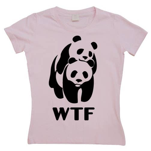 Hybris Production AB - Wholesale Screen Printed T-Shirt - Women's - WTF Girly T-Shirt1