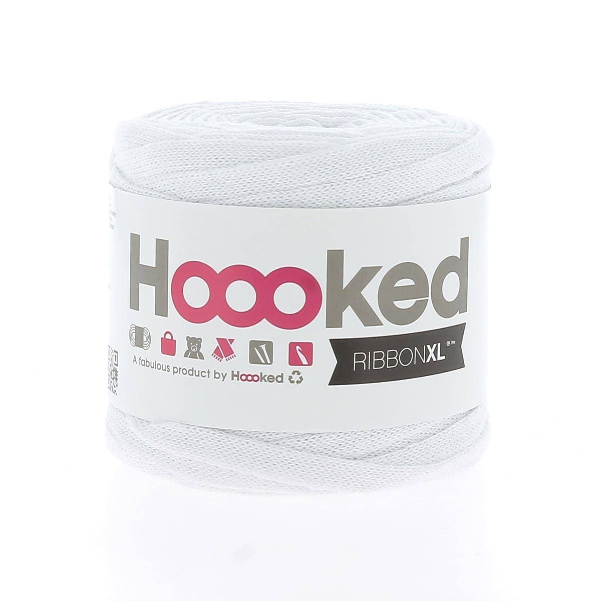 Hoooked Yarns - Vendita all'ingrosso Lana - Filo di tessuto riciclato Ribbon XL 125 g20
