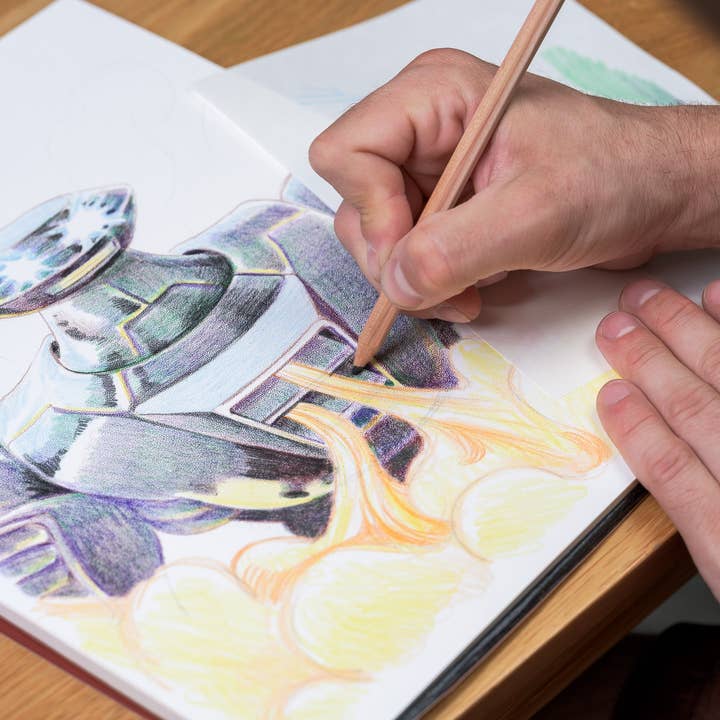 Federal Color – wholesale Coloured pencil – Cedar Colored Pencils, Set of 123