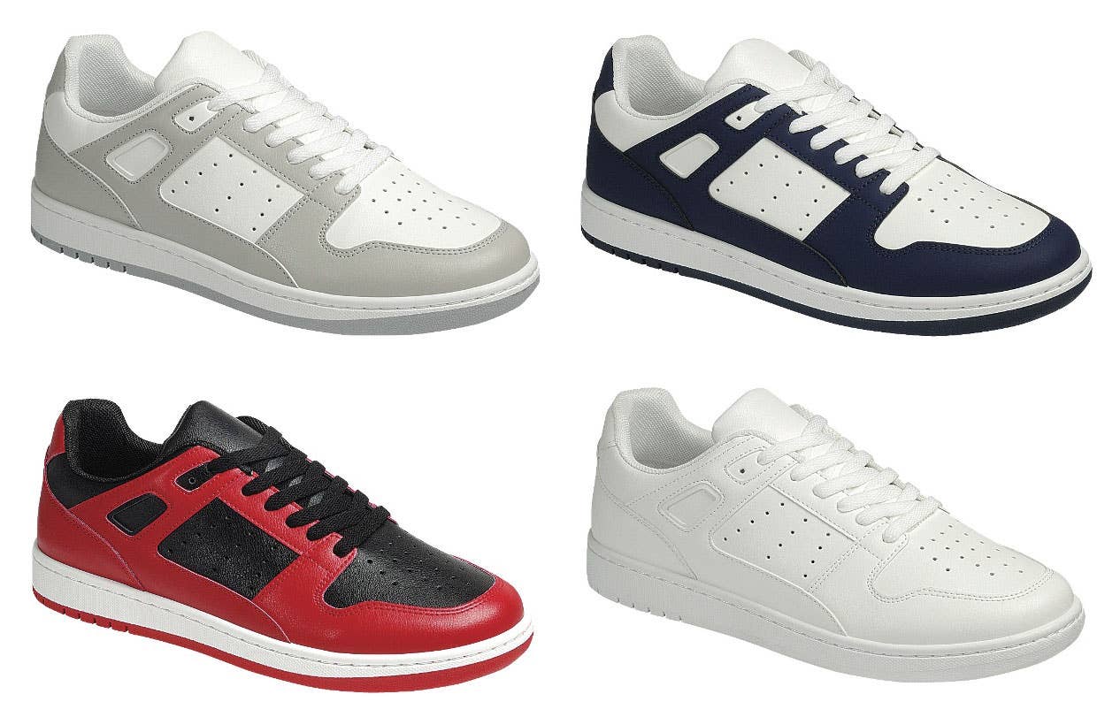 Andrea Bijoux – wholesale Vardagssneakers - Herr – Herrsneakers med tvåfärgat utförande3