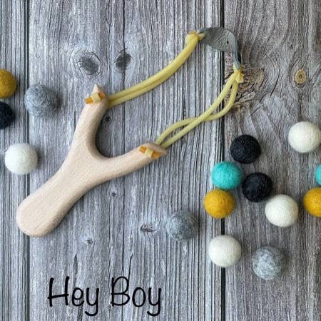 AKUKU - Wholesale Slingshot - Kids - Toy Slingshot with soft Felt balls Ammo1