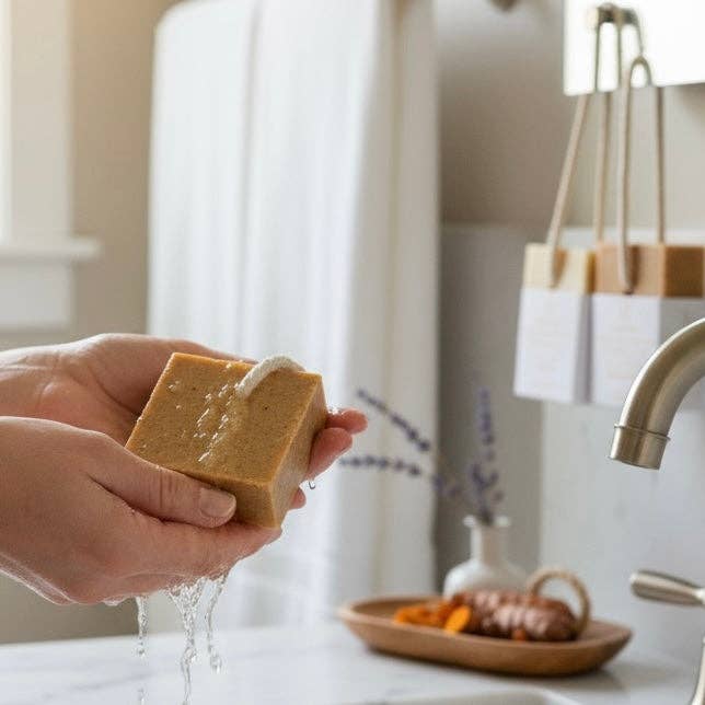 Gracie & Co. 1942 - Wholesale Bar Soap - Bulgarian Lavender & Sea Moss1