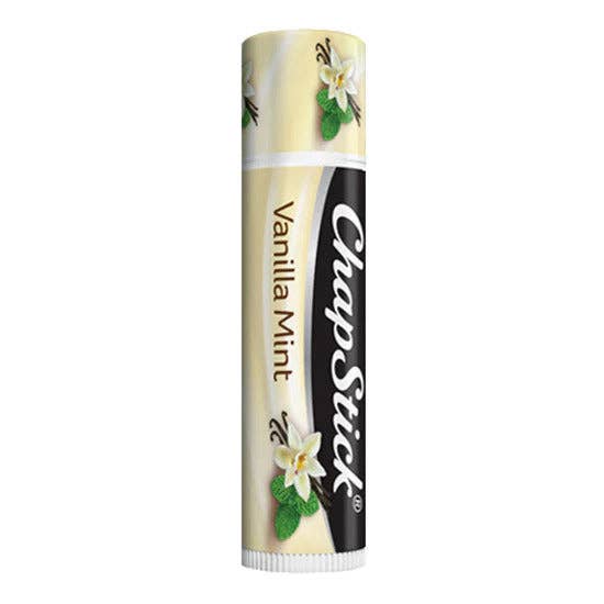 First Choice Buying - Wholesale Lip Balm - ChapStick Lip Balm, Vanilla Mint, 0.15oz, Counter Display