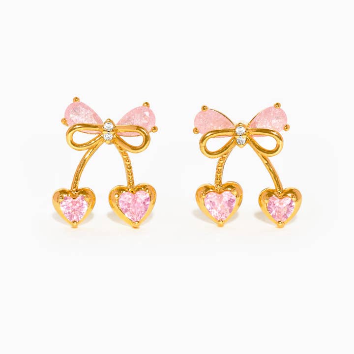 Girls Crew - Wholesale Dangle Earrings - Cherry Pie Earrings