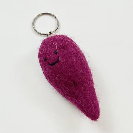 Llavero de verduras - Patata dulce para venta al por mayor de illo
