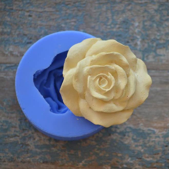 Crystal Candy Unique Cake Decorations - Wholesale Chocolate/candy mould - Crystal Candy Bas Relief Mould - ROSETTE0