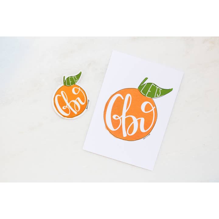 Jacks Avenue - Wholesale Sticker - UTK GBO Orange
