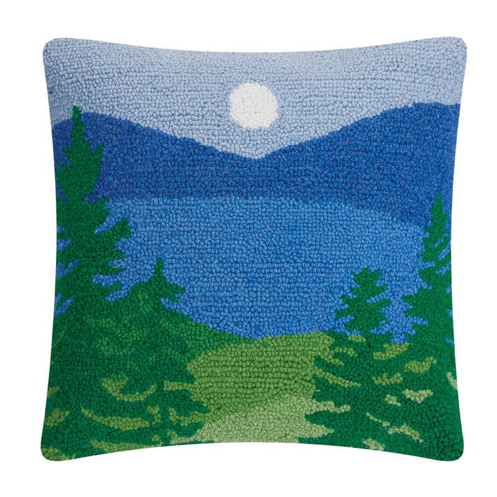 Peking Handicraft - Wholesale Throw/Decorative Pillow - Lakeview Hook Pillow - Kate Nelligan