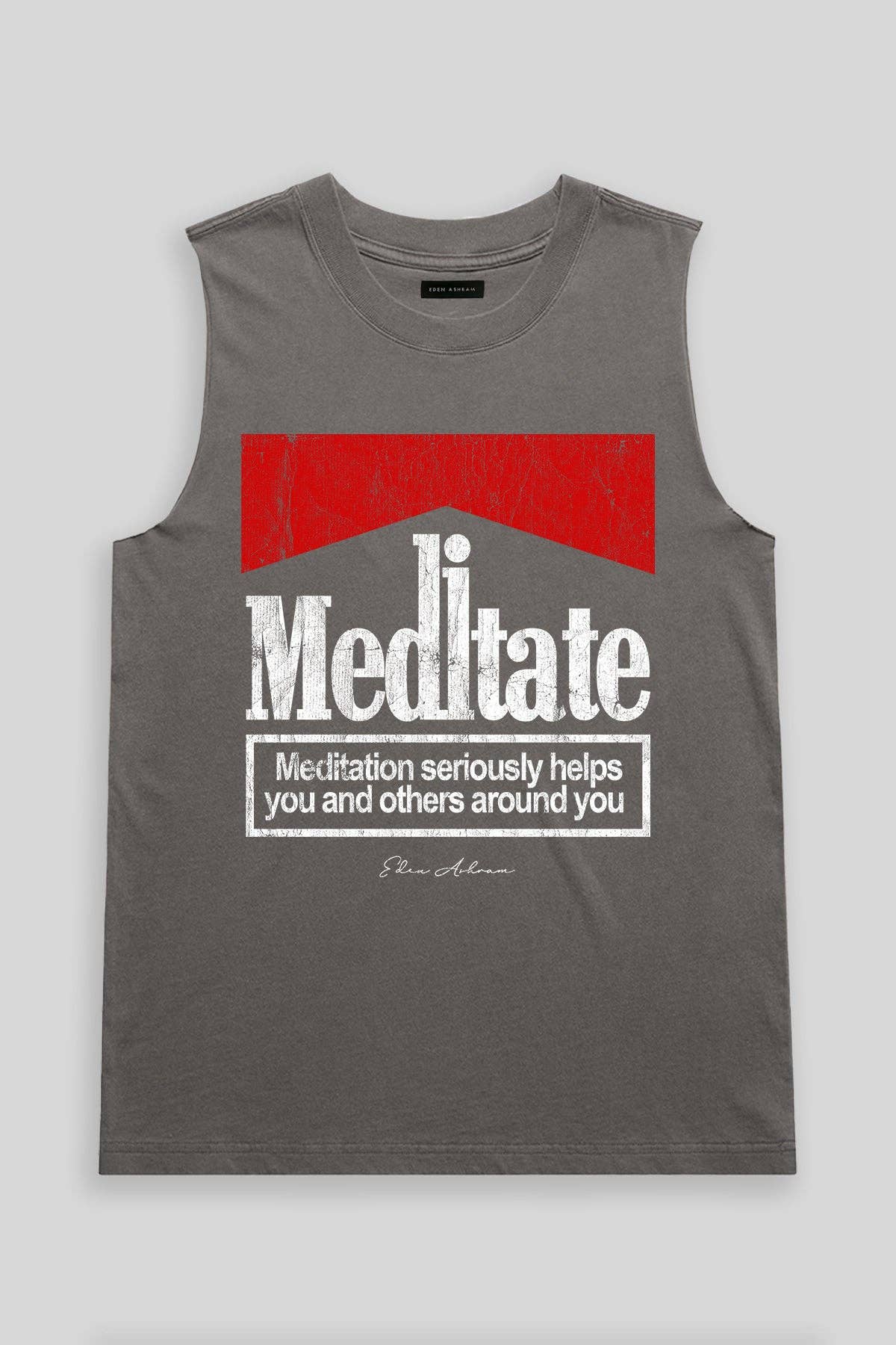 Eden Ashram - Wholesale Tank Top - Women's - Meditate 2.0 Faded Rocker Tank3