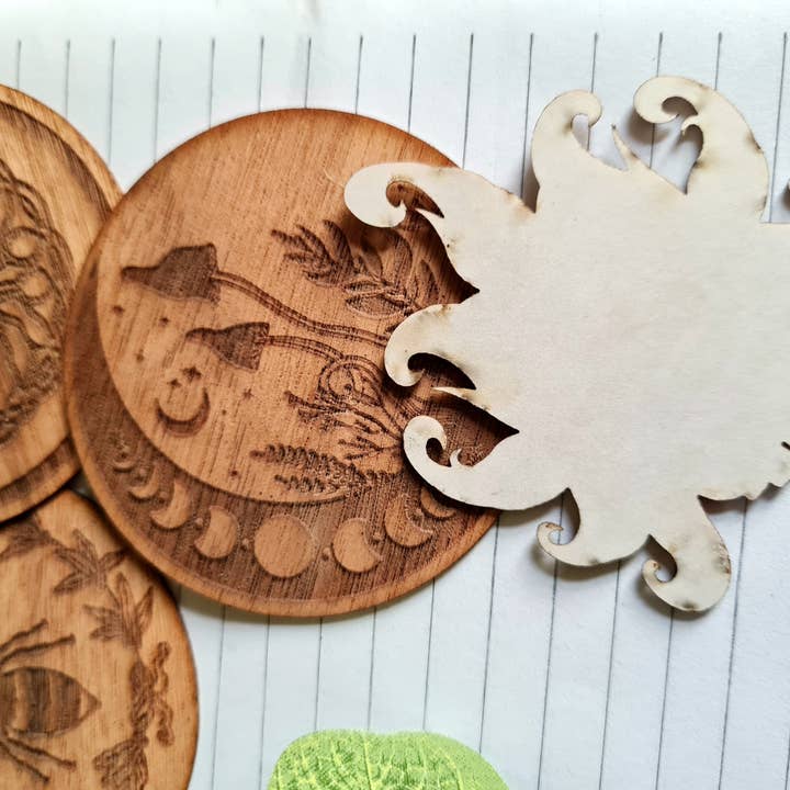 Adesivi mistici in legno per la vendita all'ingrosso da parte di Critit