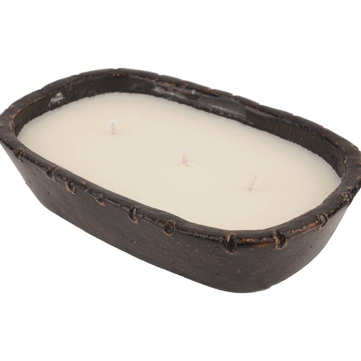 CLEARANCE-Ovee Simple Vessel-Candle Ready-6x9-Black-$10 for wholesale by My Amigos Imports