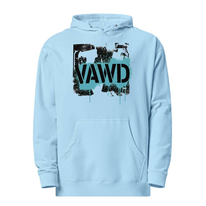 VAWDesigns Graffiti Logotyp Huvtröja för wholesale av VAWDesigns