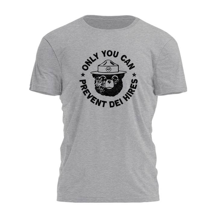 Only You Can Prevent DEI Hires Tee - 3370 for wholesale by I Love My Freedom