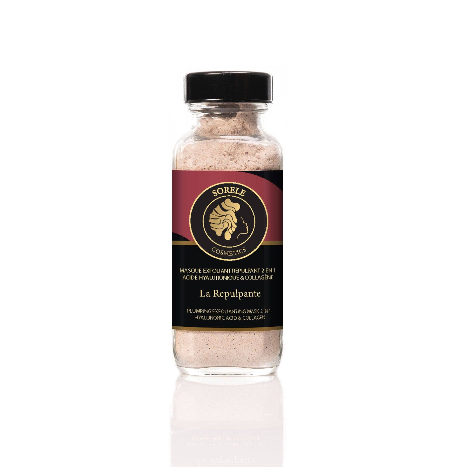 Sorele Cosmetics – Engroshandel Ansigtspeeling – HYALURONSYRE-NIACINAMID - KOLLAGEN (eksfolierende pulver)