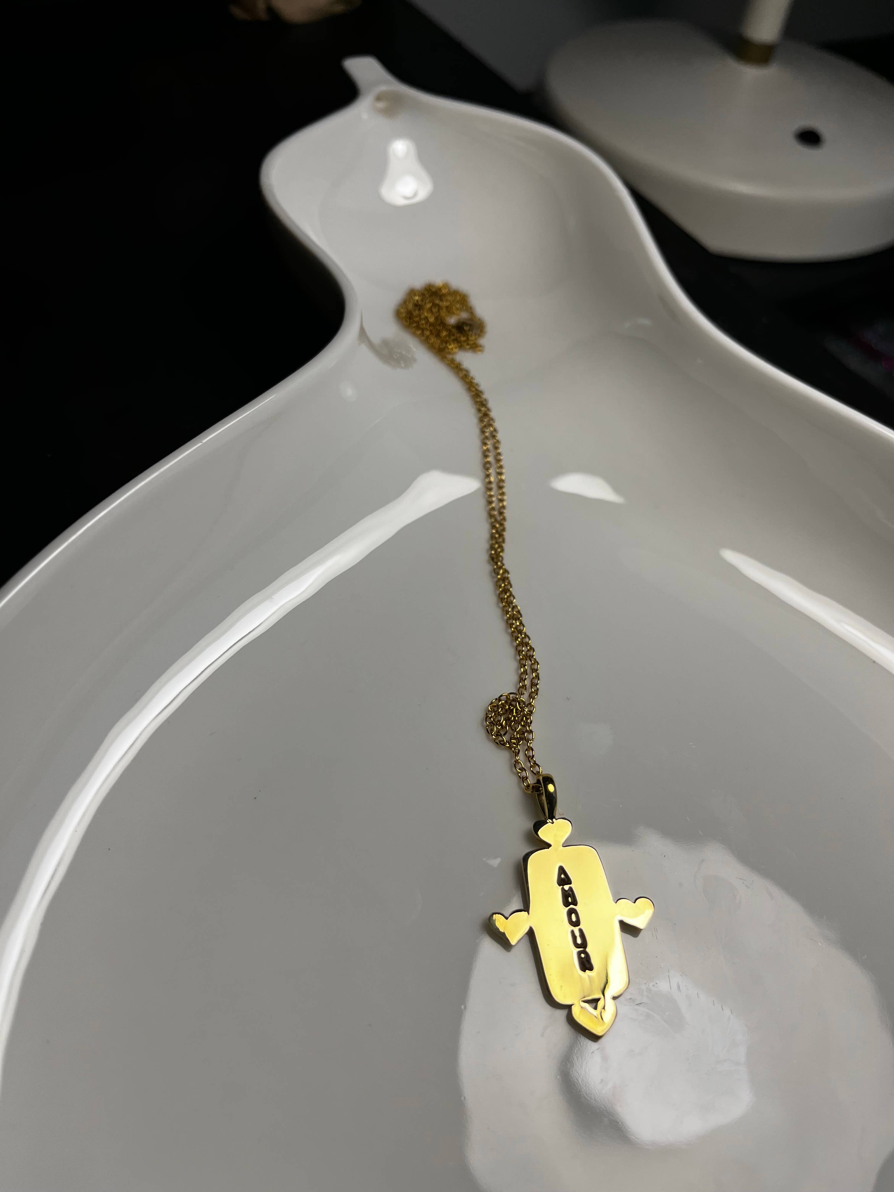 Flora Jane Paris - Wholesale Individual Charm/Pendant - Engraved brass TALISMAN29