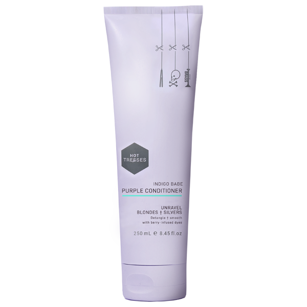 Hot Tresses - Wholesale Hair Conditioner - Indigo Babe Purple Conditioner 250ml 0
