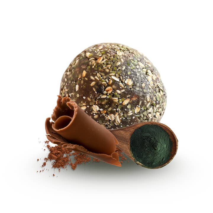 NÜTTREE - Vendita all'ingrosso Barrette - ENERGY-BALLS BIO - PROTEICO | CACAO E SPIRULINA1