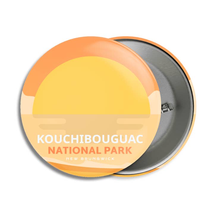 Kouchibouguac National Park of Canada Pinback Button for wholesale by Canada Untamed