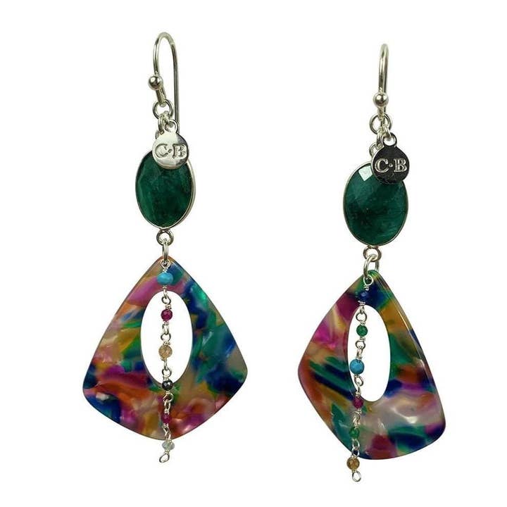 Orecchini Marjorie in argento per la vendita all'ingrosso da parte di CLAIRE BERTEAU