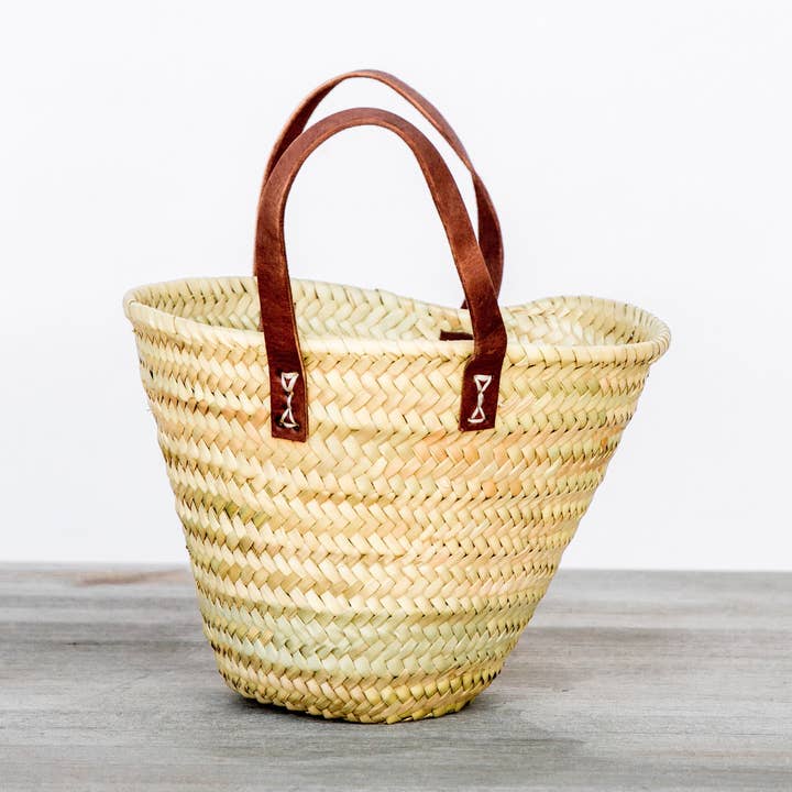 French Market Petite Basket by Garden Inspired Living for wholesale by Bee Kitchen