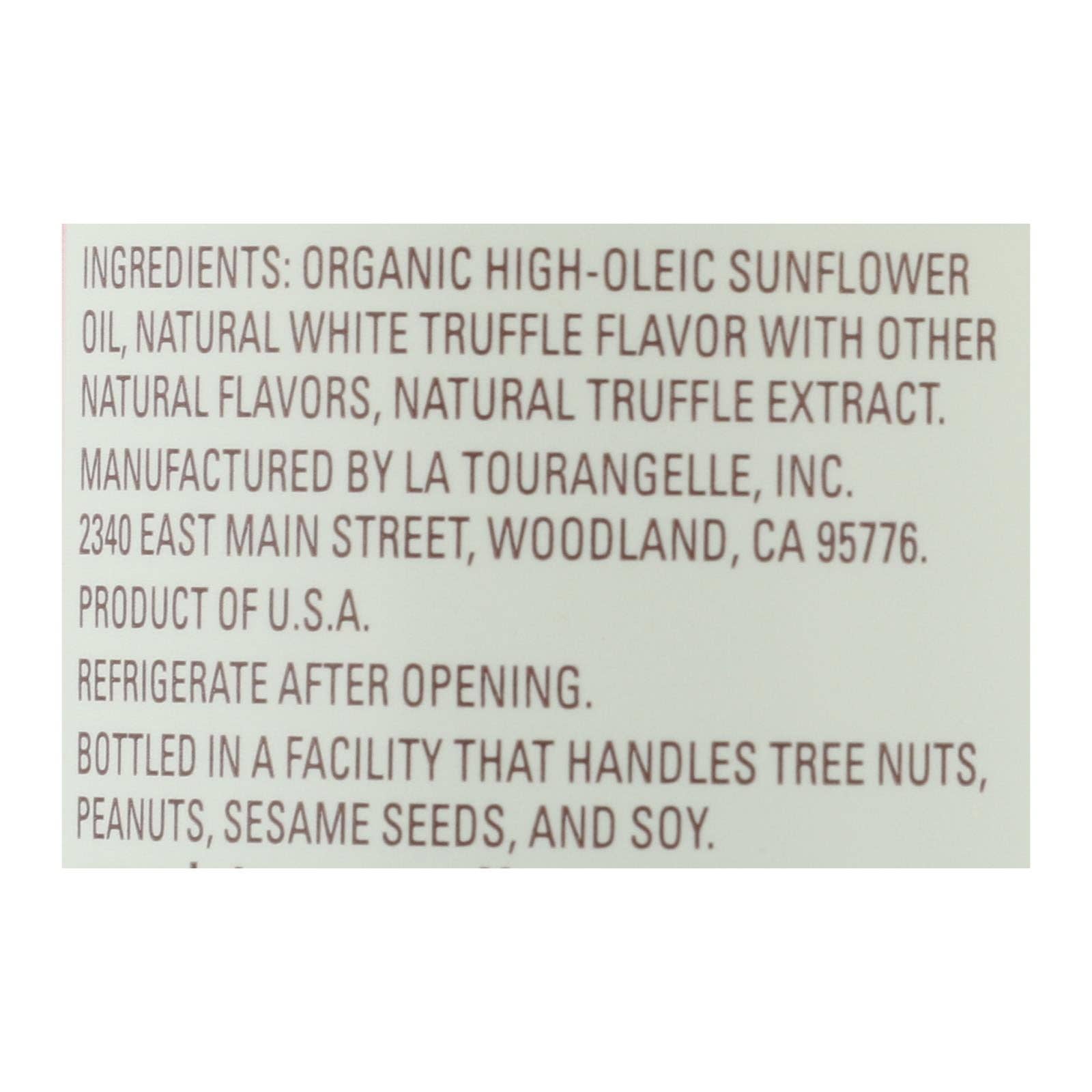 Everyday Supply Co - Wholesale Cooking Oil - La Tourangelle - Oil White Truffle - Case Of 6 - 8.45 Oz2