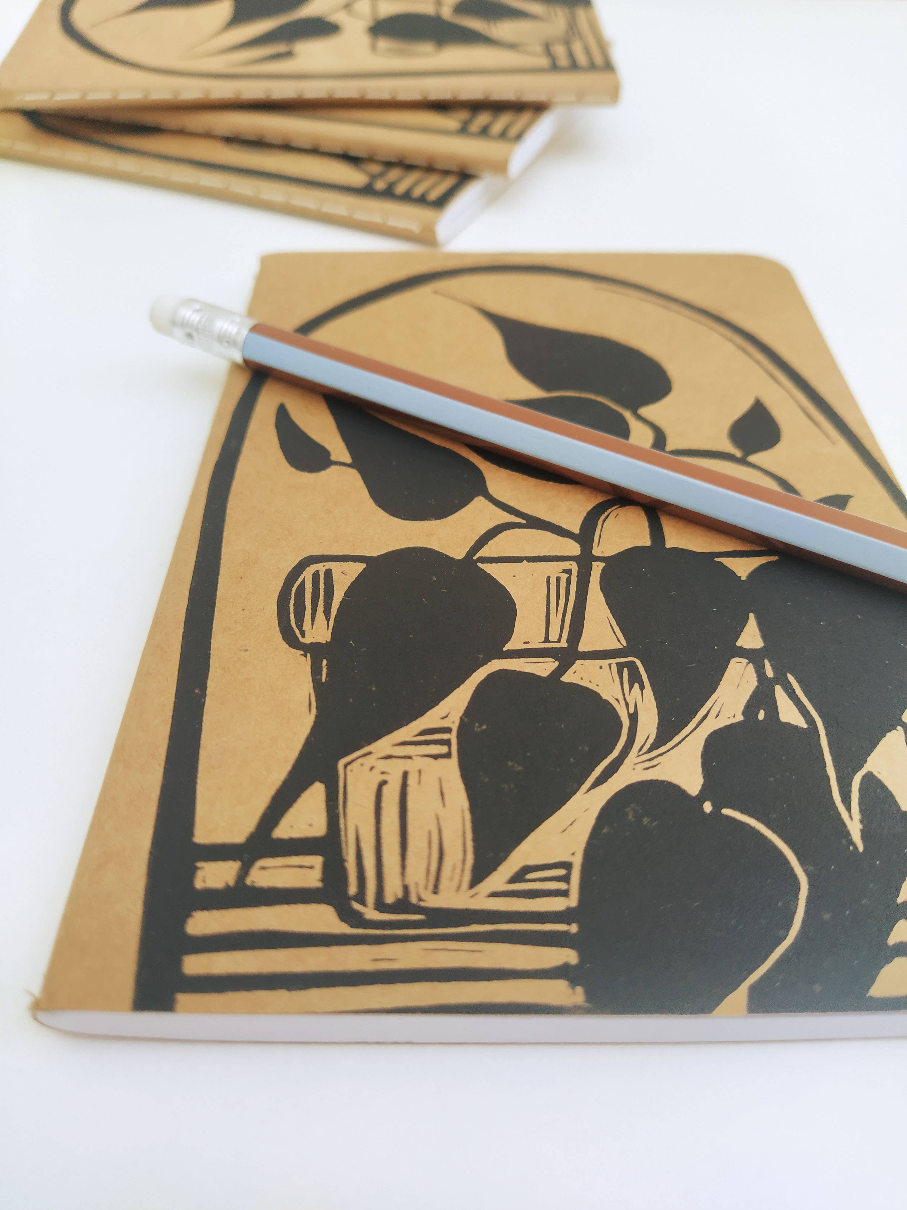 The Ink Job - Wholesale Notebook - Pothos Plant Kraft Notebook3