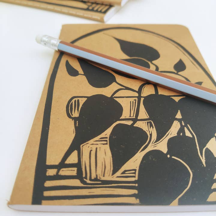 The Ink Job - Wholesale Notebook - Pothos Plant Kraft Notebook3