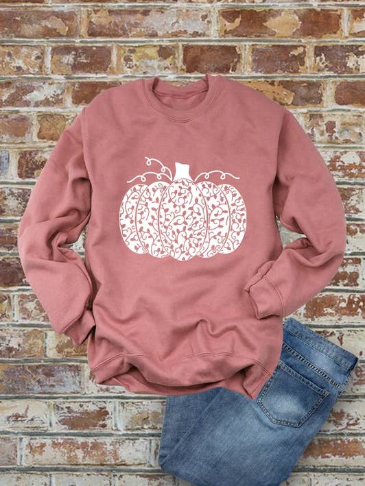 Chandails molletonnés à col rond unisexes Pumpkin, Thanksgiving, PLUS pour la vente par Top Avenue
