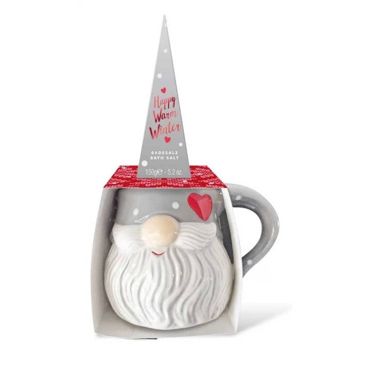 Set Regalo Sali Da Bagno In Tazza Santa Klaus per la vendita all'ingrosso da parte di IngrossoBeauty by INCI Srl