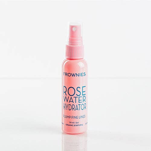 Frownies - Wholesale Face & Body Mist/Water - Rose Water Hydrator Spray (2 oz)