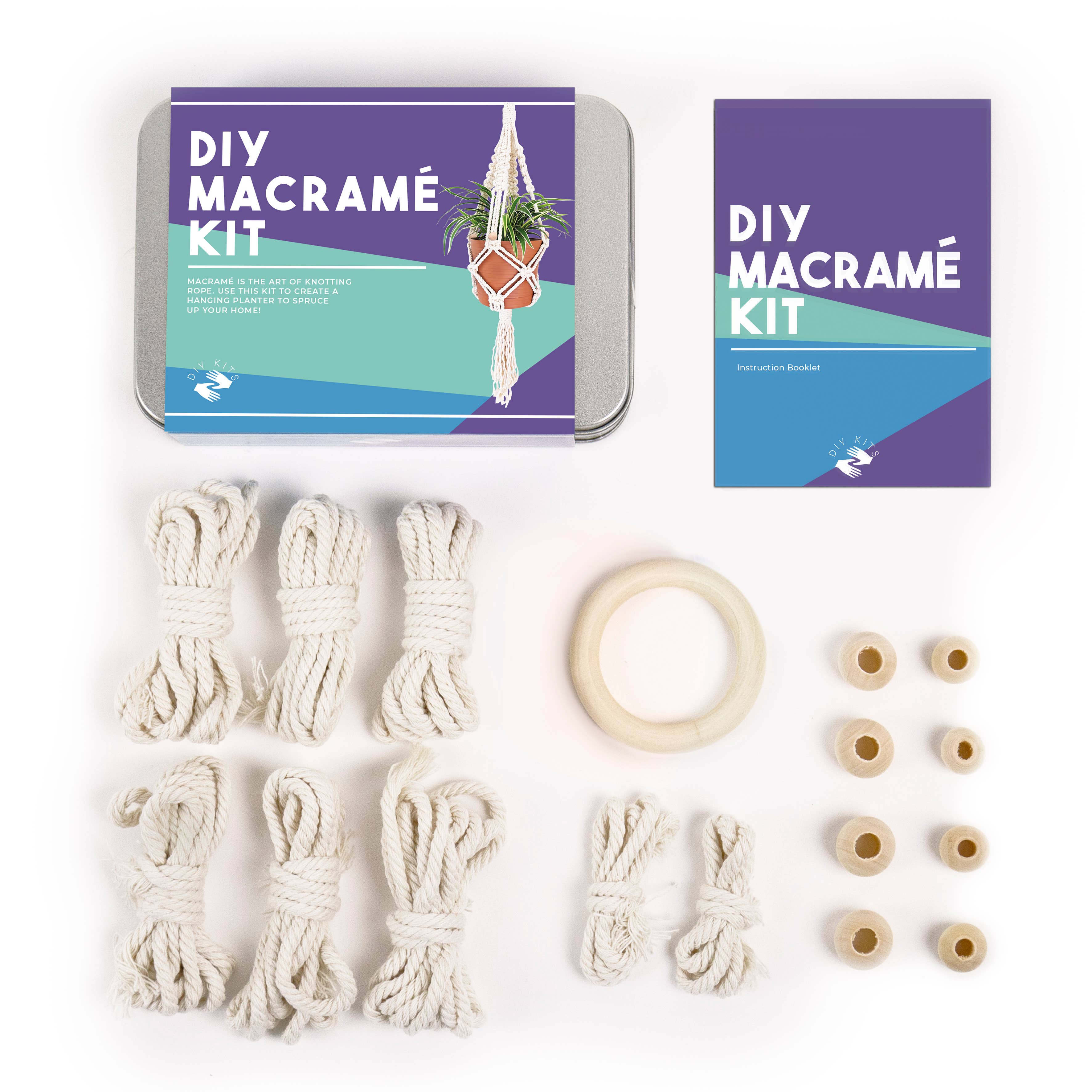 Gift Republic - Wholesale DIY Craft Kit - DIY Macramé Kit 3