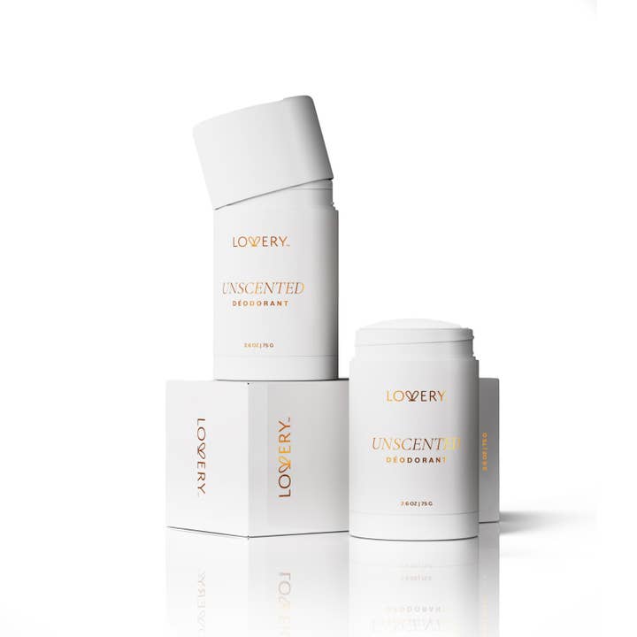 Lovery - Wholesale Deodorant - Women's - Women's Unscented Anti-Perspirant Deodorant Stick, 2.6 oz