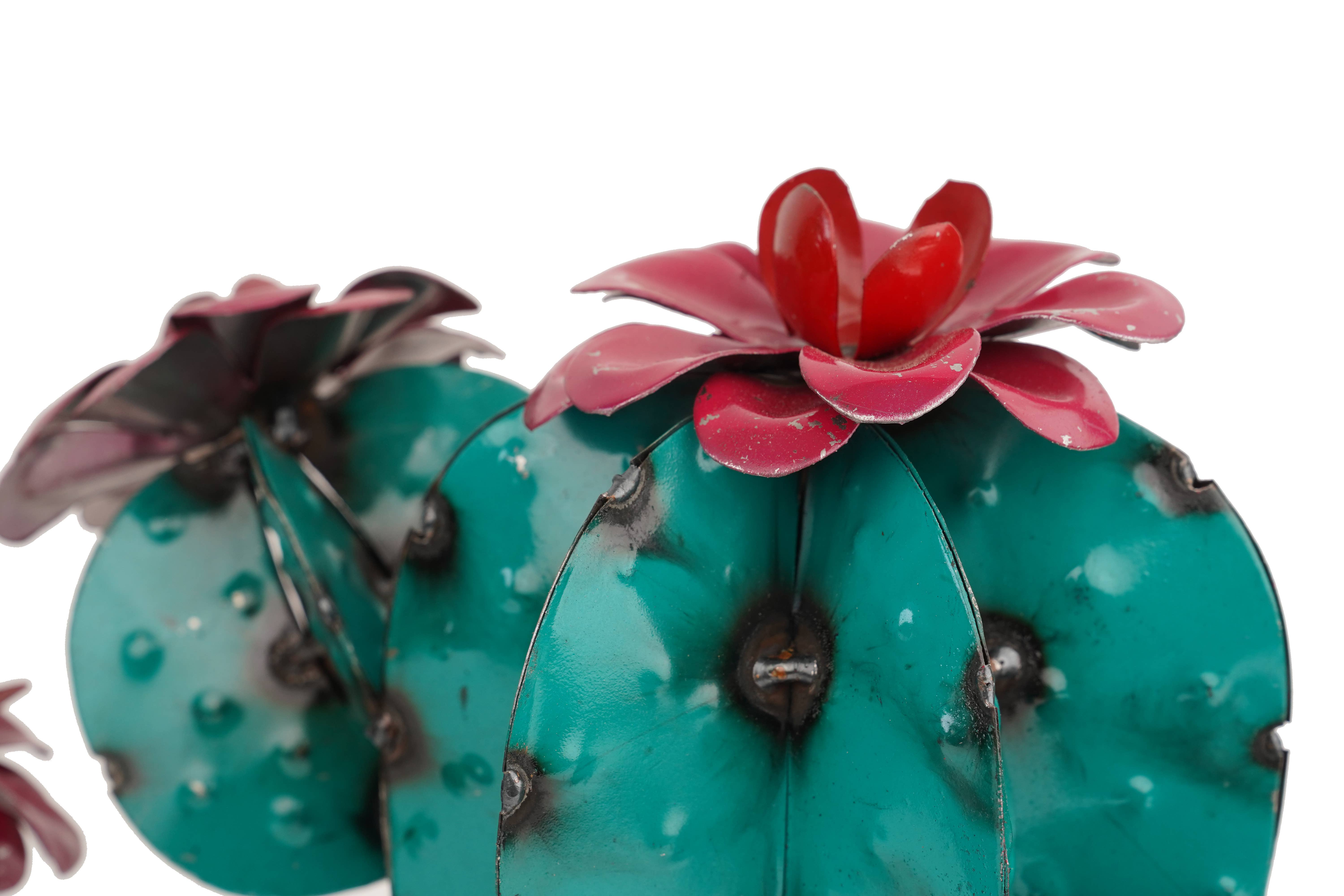 My Amigos Imports – Großhandel Gartendeko/-schmuck – Sahuaro Kaktus-Garten-Yard aus Metall, 15 x 8 x 16 cm, groß5