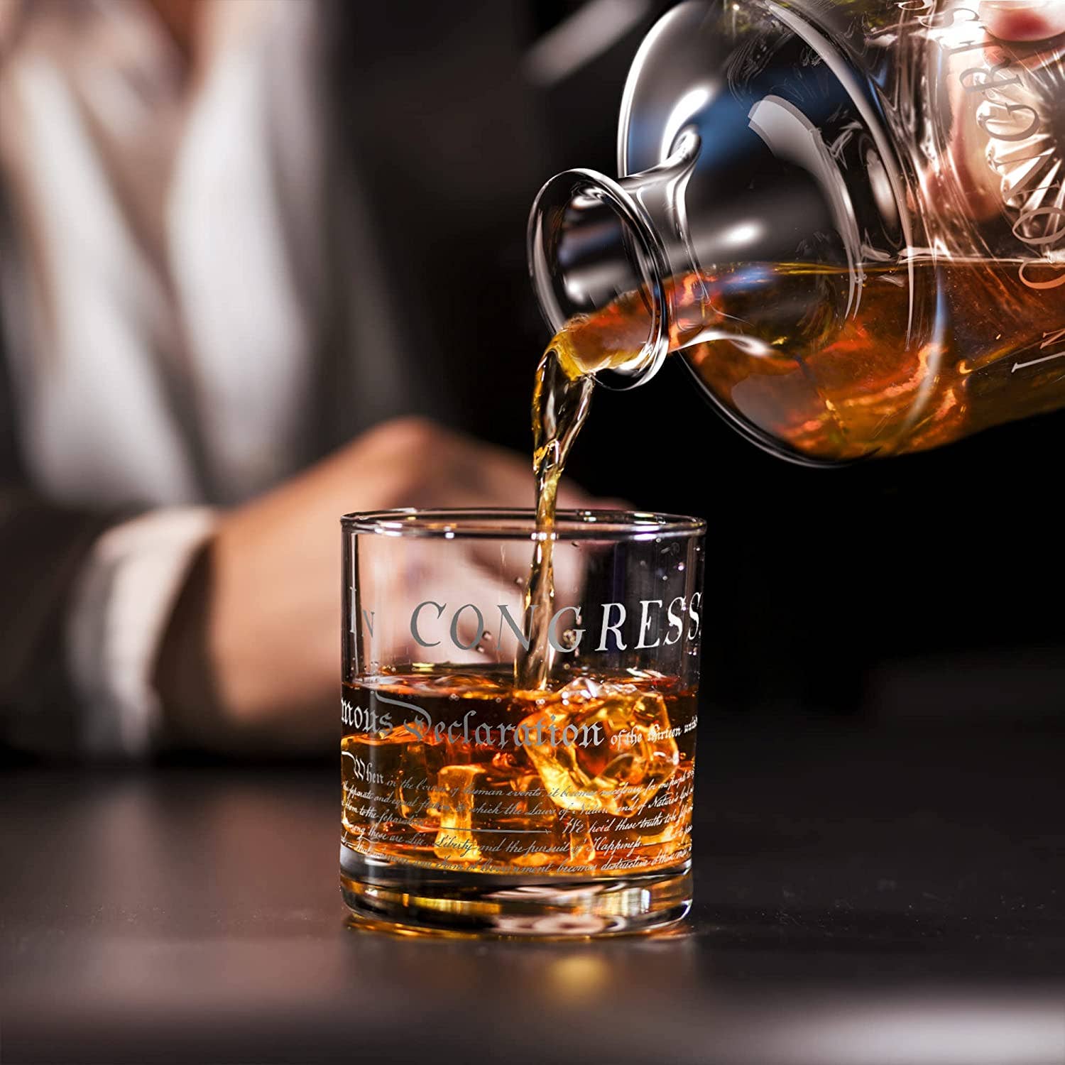 Old Southern Brass - Wholesale Cocktail/Liquor Glass - Declaration of Independence - Whiskey Glass - Full Case4